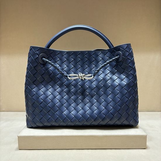 Bottega Veneta Andiamo Woven Leather Bag 8463