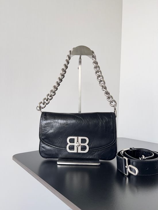 Balenciaga BB Soft Shoulder Crossbody Bag 748598