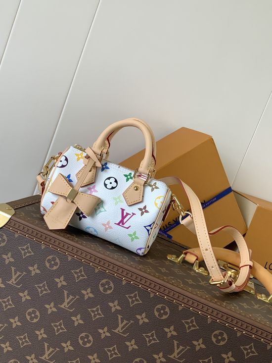 Louis Vuitton Nano Speedy Monogram Handbag M13406