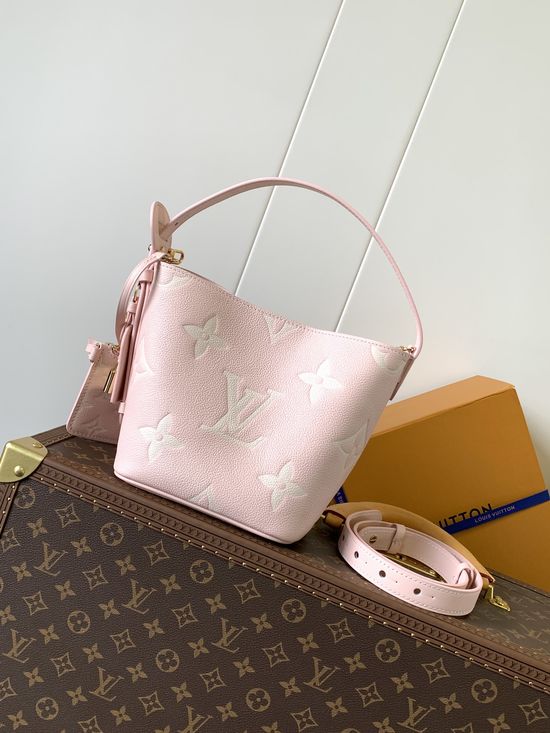 Louis Vuitton All In BB Leather Bucket Bag M13480