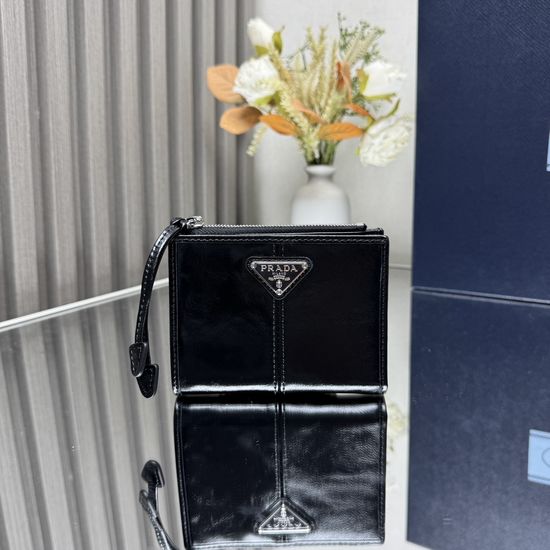 Prada Short Leather Wallet 1ML050