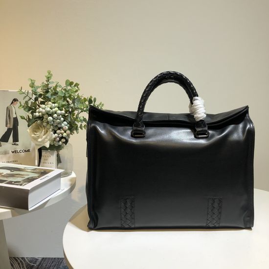 Bottega Veneta Woven Leather Briefcase