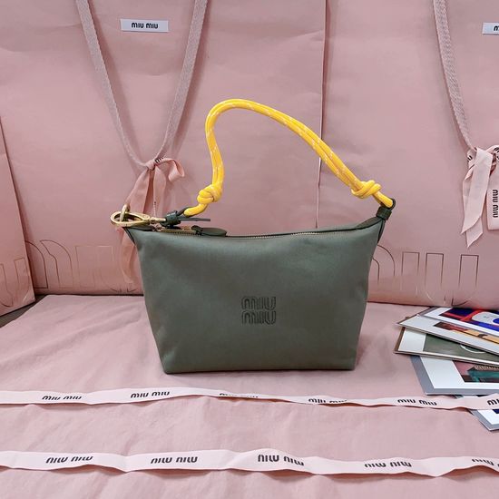 Miu Miu Canvas Lunch Bag Waterproof 5NE841