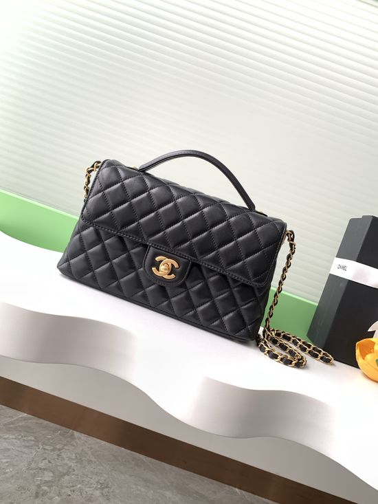 Chanel Kelly Textured Handbag AS5356