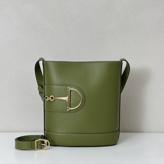 Gucci Green Leather Tote 833660