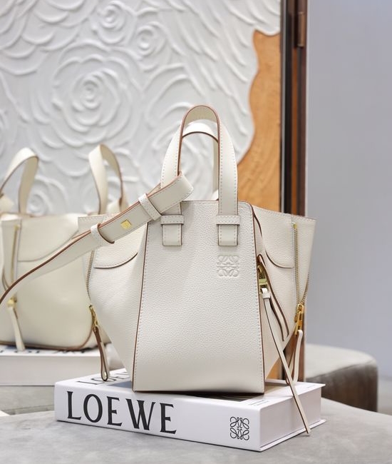Loewe Hammock Grained Leather Handbag 3813