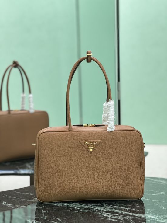 Prada Long Handle Leather Tote 1BB128