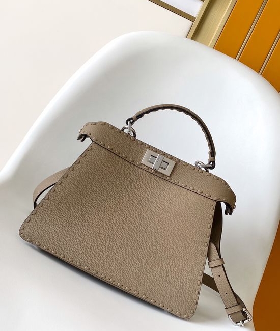 Fendi Peekaboo ISeeU Calfskin Handbag 327