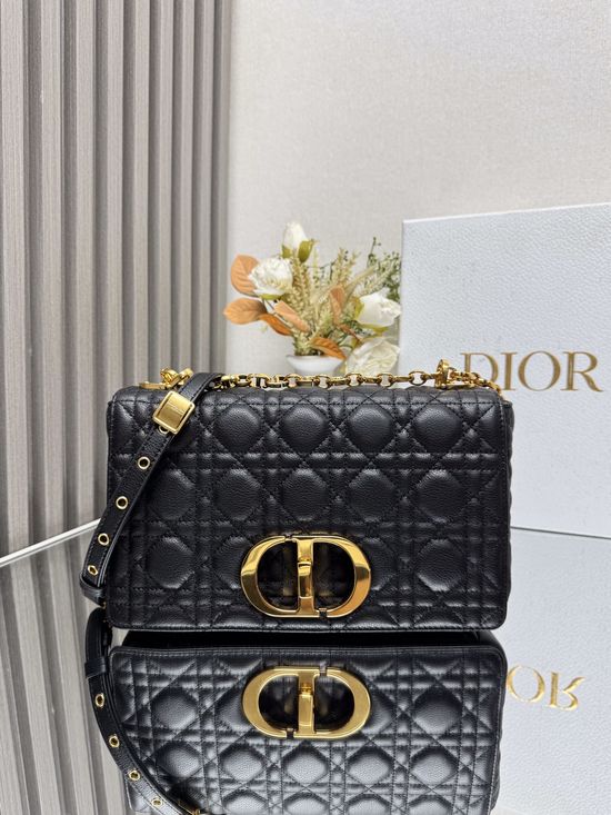 Christian Dior Caro Bag Cannage Quilt 9018