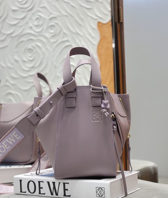 Loewe Hammock Satin Cowhide Handbag 3813