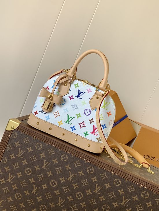 Louis Vuitton Alma BB Handbag Monogram M13078