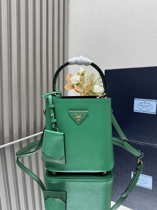 Prada Mini Bucket Bag Saffiano Leather 1BA217