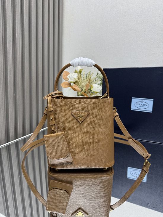 Prada Mini Bucket Bag Saffiano Leather 1BA217