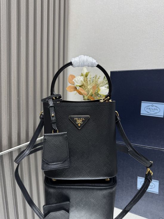 Prada Saffiano Mini Bucket Bag 1BA217