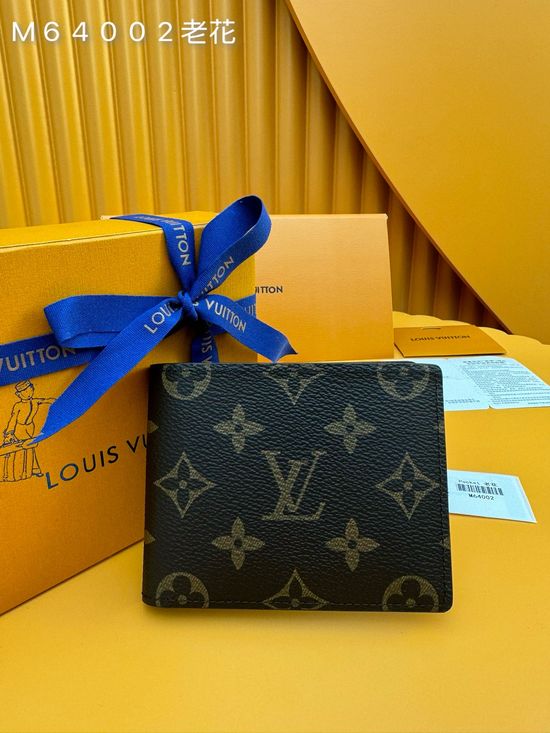 Louis Vuitton Monogram Slim Card Wallet M64002