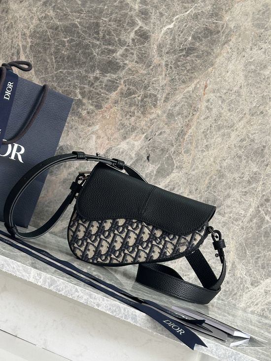 Christian Dior Saddle Bag Classic Redesign 695