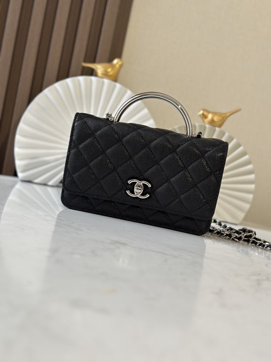 Chanel WOC Chain Bag with Handle 66028