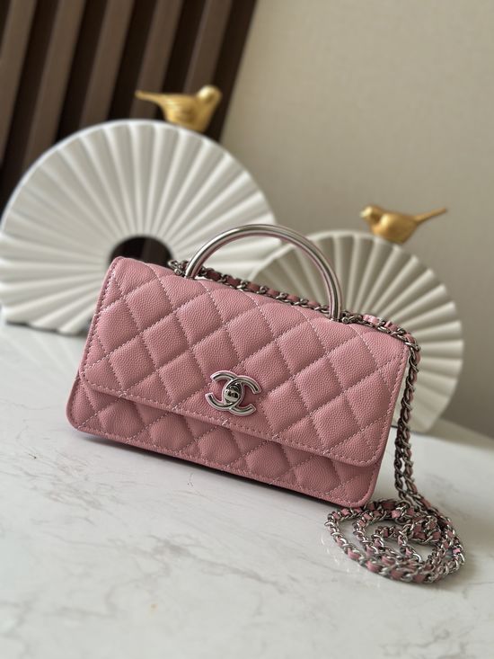 Chanel Organ Bag Drip Glue Handle Handbag 66030