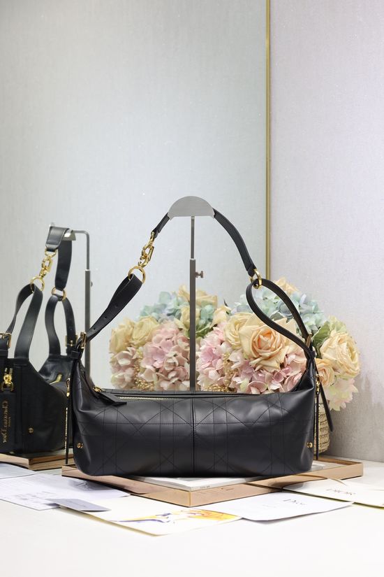 Christian Dior D-Journey Smooth Medium Handbag 2417