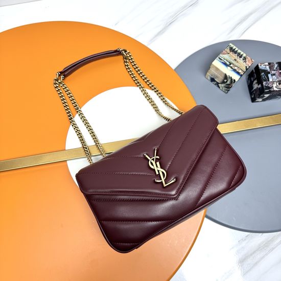 Yves Saint Laurent LouLou Small Lambskin Shoulder Bag 801437