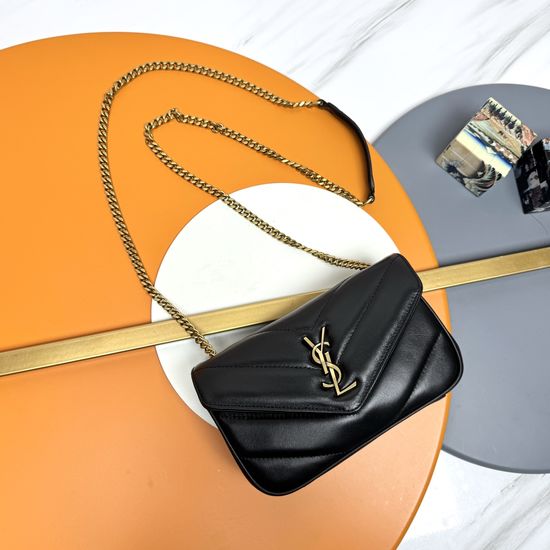 Yves Saint Laurent LouLou Mini Lambskin Shoulder Bag 821749