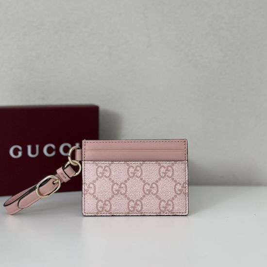 Gucci Pink Rubber Wallet 819121