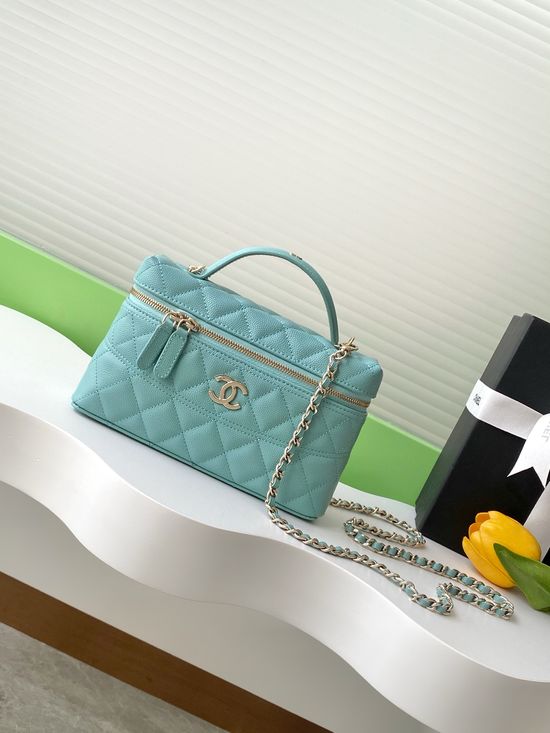 Chanel Lunch Box Bag Grained Calfskin AP4507