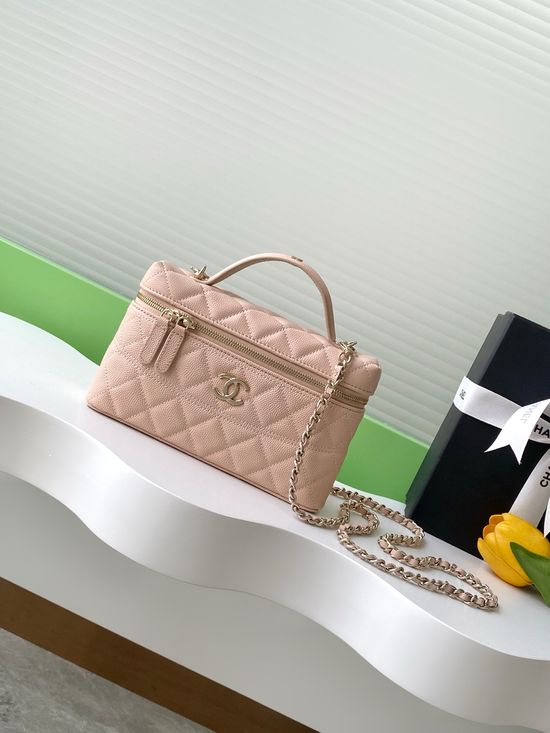 Chanel Lunch Bag Chain Clutch AP4507