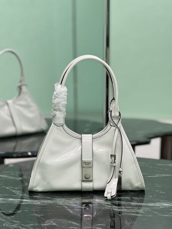 Prada Runway Leather Top Handle Bag 1BG563