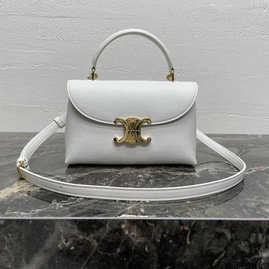 Celine TEEN NINO Smooth Glossy Leather Handbag 118113