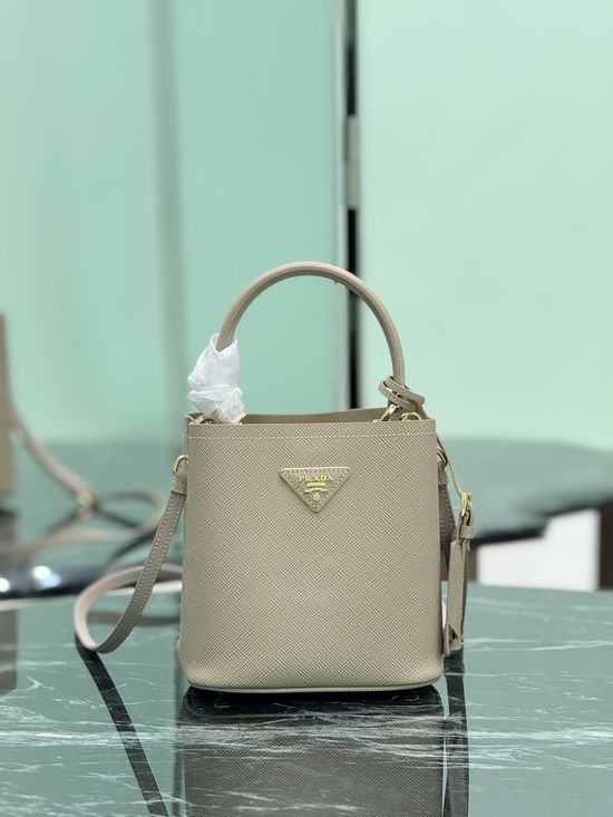 Prada Classic Bucket Bag Saffiano Leather 1BA217