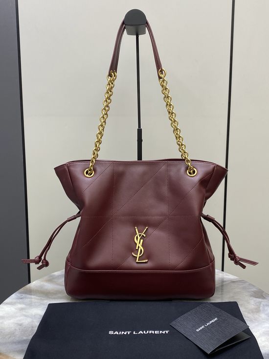 Yves Saint Laurent Jamie Small Lambskin Tote Bag 833948
