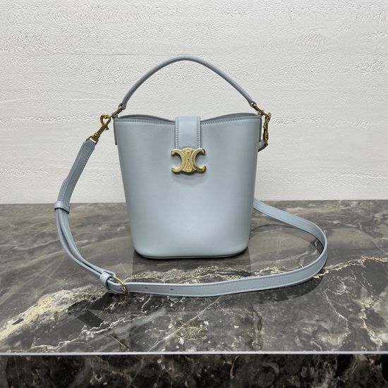 Celine LOUISE Smooth Leather Bucket Bag 119173