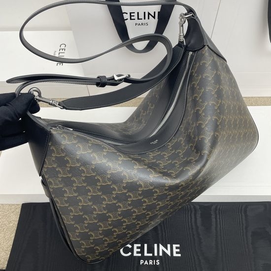 Celine ROMY Large Printed Leather Handbag 111773