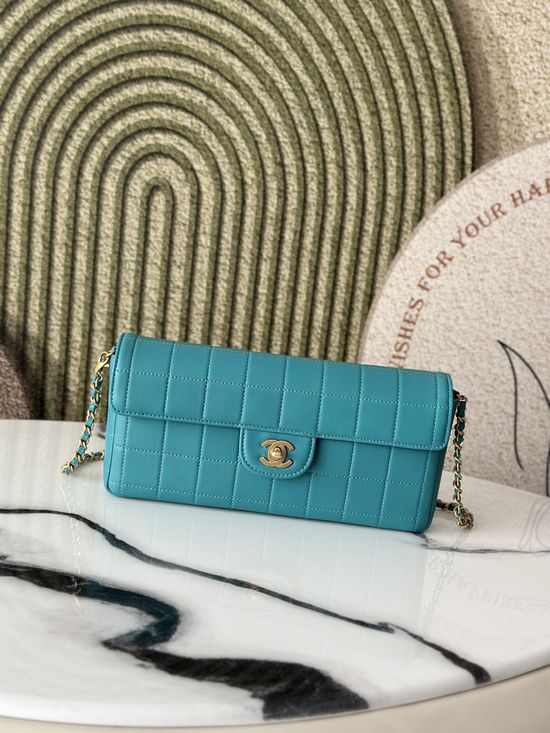 Chanel Vintage Ice Lattice Lambskin Shoulder Bag 3314