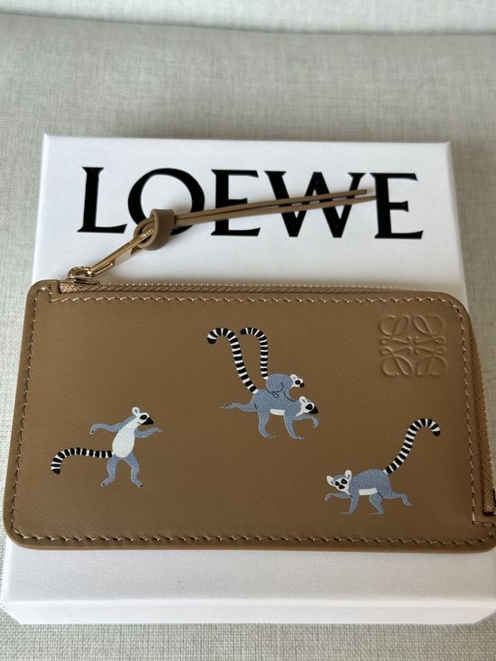 Loewe Long-tailed Monkey Limited Card Holder 6001