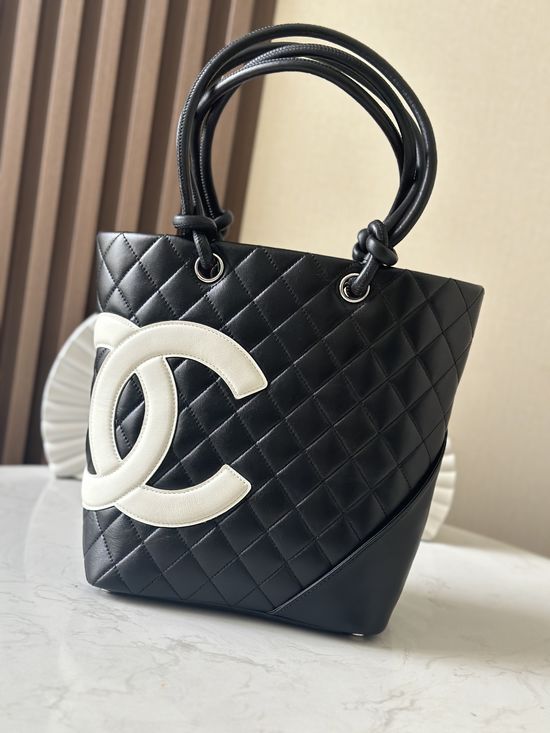 Chanel Cambon Two Tone Shoulder Bag 3316