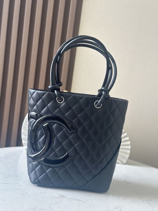 Chanel Cambon Leather Shoulder Bag 3316