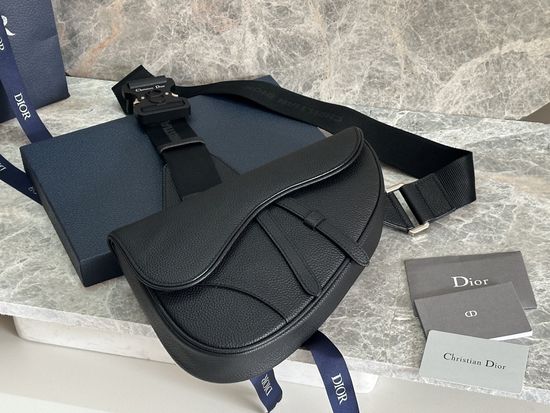 Christian Dior Saddle Bag Pure Leather 93305