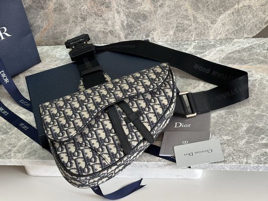 Christian Dior Saddle Bag Oblique Print 93305