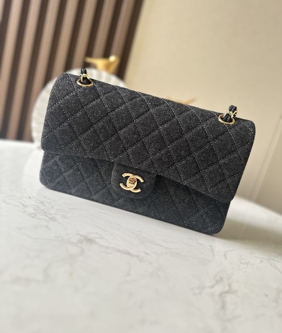 Chanel CF Denim Shoulder Bag 3319