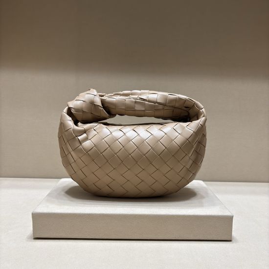 Bottega Veneta Woven Knotted Hobo Soft Lambskin Leather Bag 80800