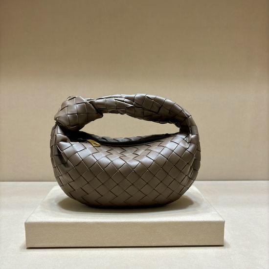 Bottega Veneta Woven Knotted Hobo Soft Lambskin Leather Bag 80800