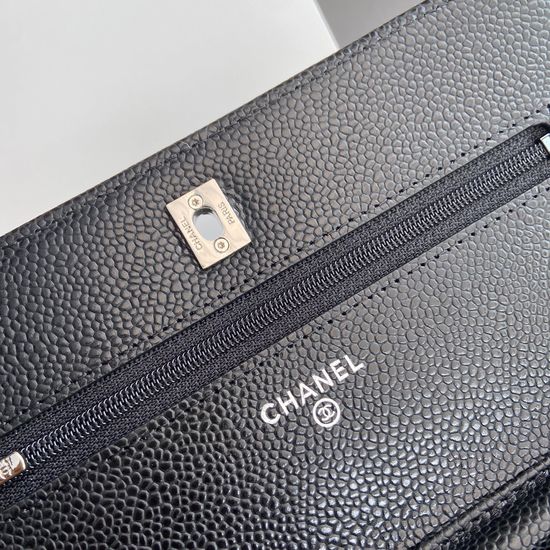 Chanel Shoulder Bag Caviar Leather AP4441
