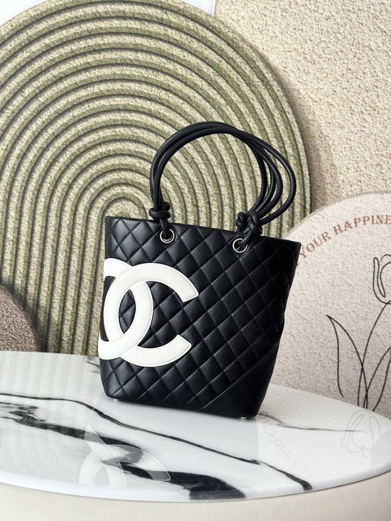 Chanel Cambon Panda Color Shoulder Bag 3316