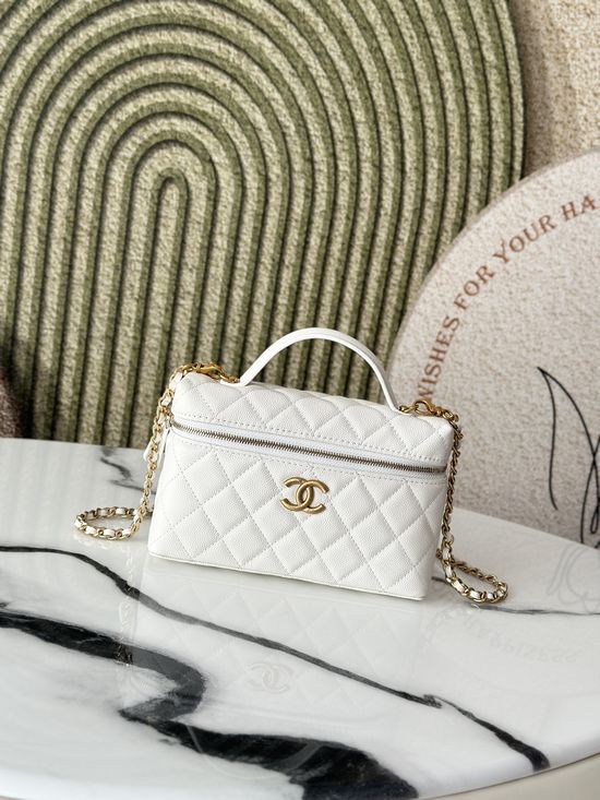 Chanel Lunch Box Lambskin Bag 66050