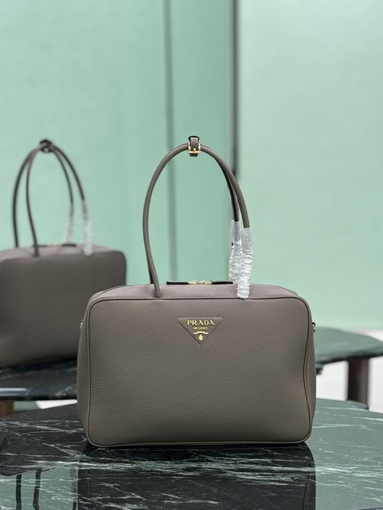 Prada Long Handle Leather Tote 1BB128