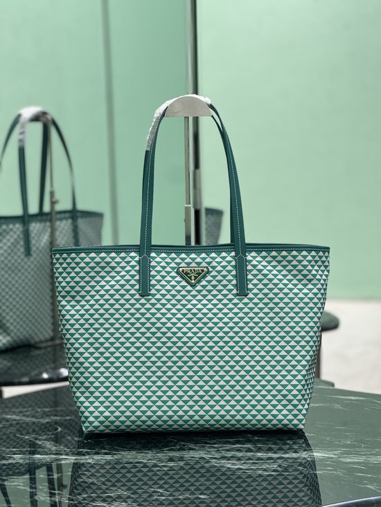 Prada Tessuto Triangulum Tote Bag 1BD552