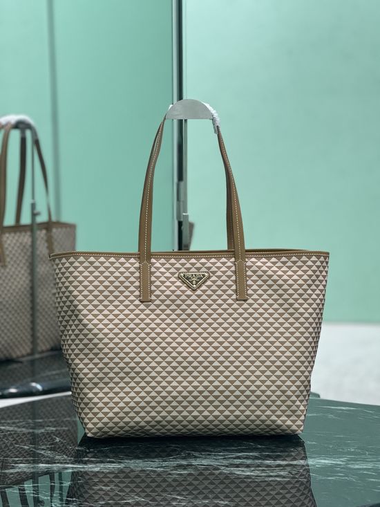 Prada Tessuto Triangulum Tote 1BD552