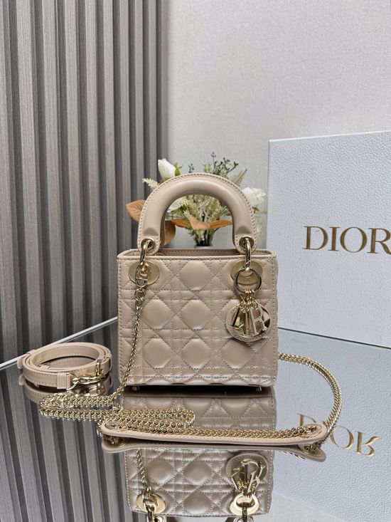 Christian Dior Lady Lambskin Bag 0505